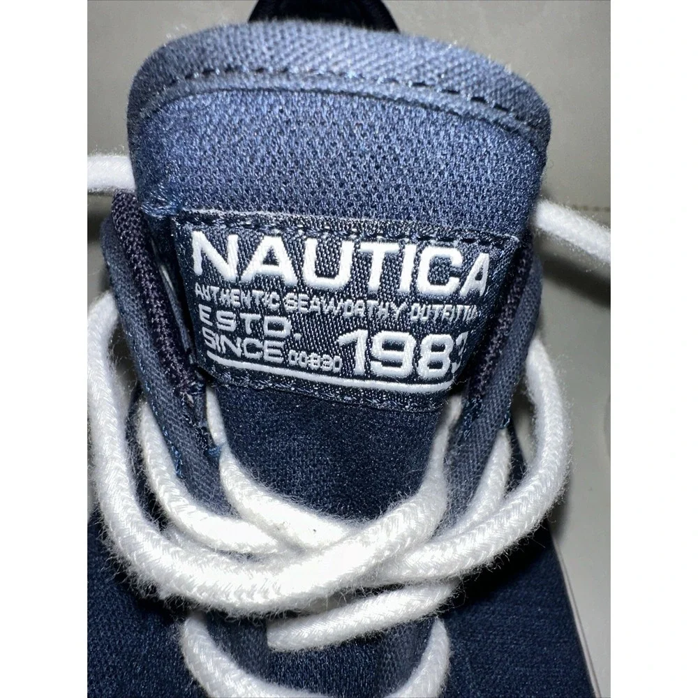 Nautica Sea Worthy Outfitters, Mens Sneaker Boat Shoe Low blue size 12